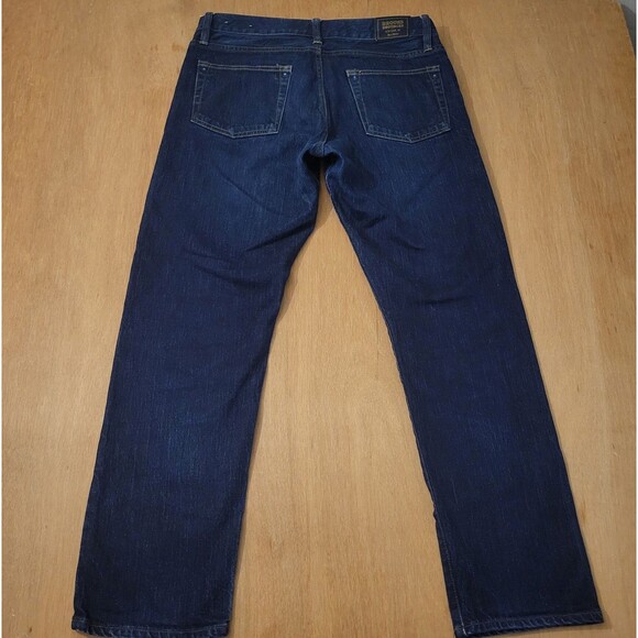 Brooks Brothers Jeans Men Size 33x29 901 Slim Fit New York Red Fleece Preppy - Picture 4 of 15